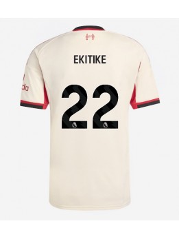 Billige Liverpool Hugo Ekitike #22 Bortedrakt 2025-26 Kortermet